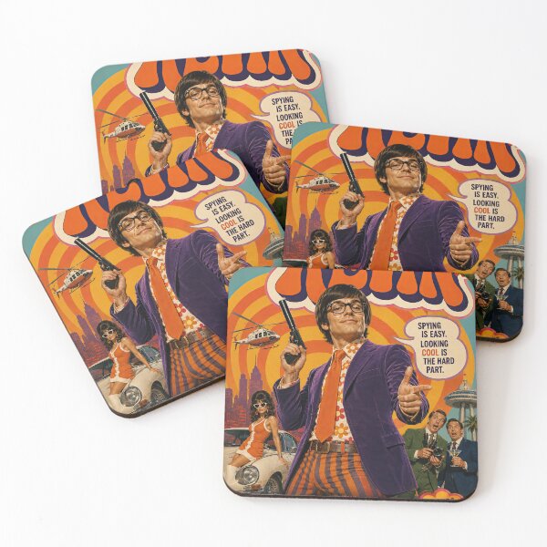 Item preview, Kevin – Retro 70s Comedy Spy designed and sold by obstinator.