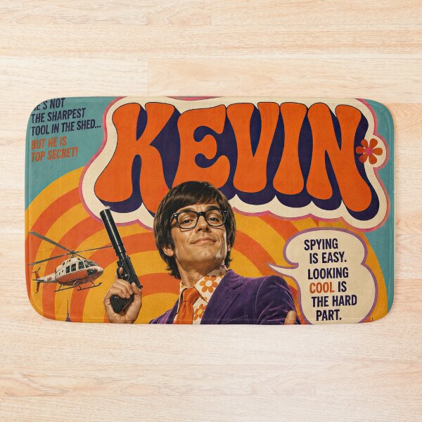 Item preview, Kevin – Retro 70s Comedy Spy designed and sold by obstinator.