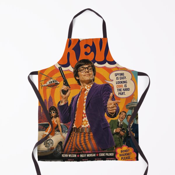 Item preview, Kevin – Retro 70s Comedy Spy designed and sold by obstinator.