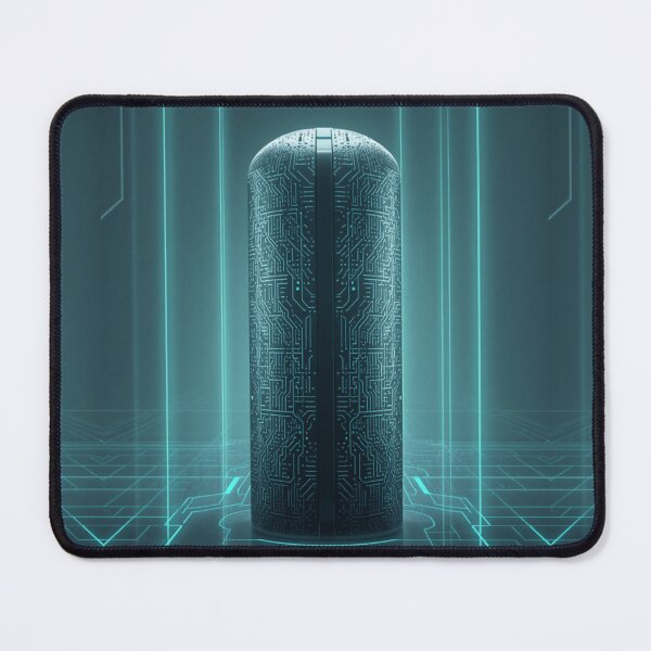 Item preview, Futuristic Cyber Capsule Sci Fi Server Art designed and sold by Uniquely Yours.