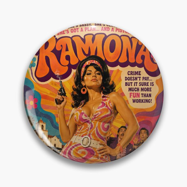 Item preview, Ramona – Retro 70s Psychedelic Crime Comedy designed and sold by obstinator.