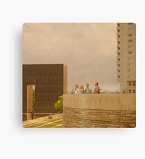 Discussion of Death Canvas Print
