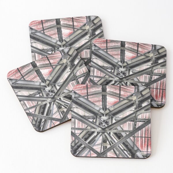 Item preview, Abstract (205 ) =  The X inside Liverpool Street Station. designed and sold by Larry Davis.