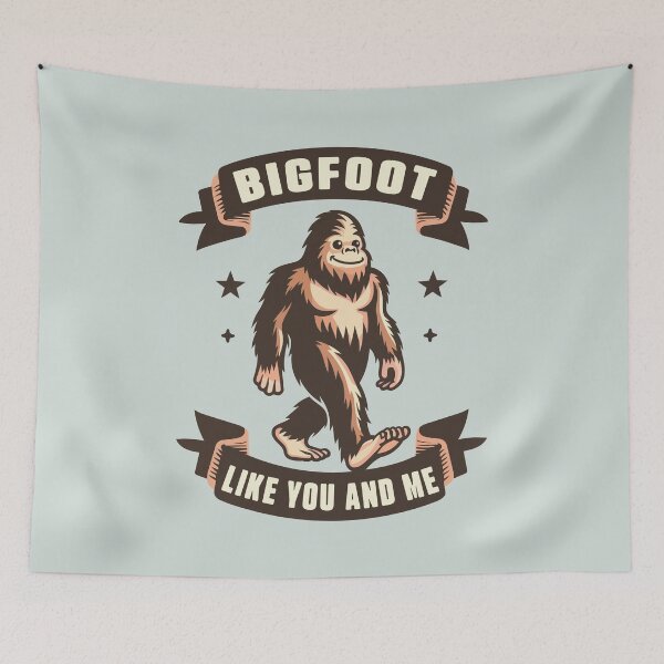 Item preview, Bigfoot Like You And Me designed and sold by Scaryzz.