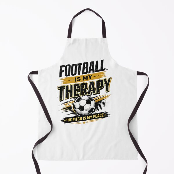 Item preview, Football Is My Therapy Soccer Lover Funny Sports Quote T-Shirt designed and sold by Artbysarmina.