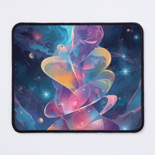 Item preview, Abstract Cosmic Vortex Mountain Fantasy Art designed and sold by Uniquely Yours.