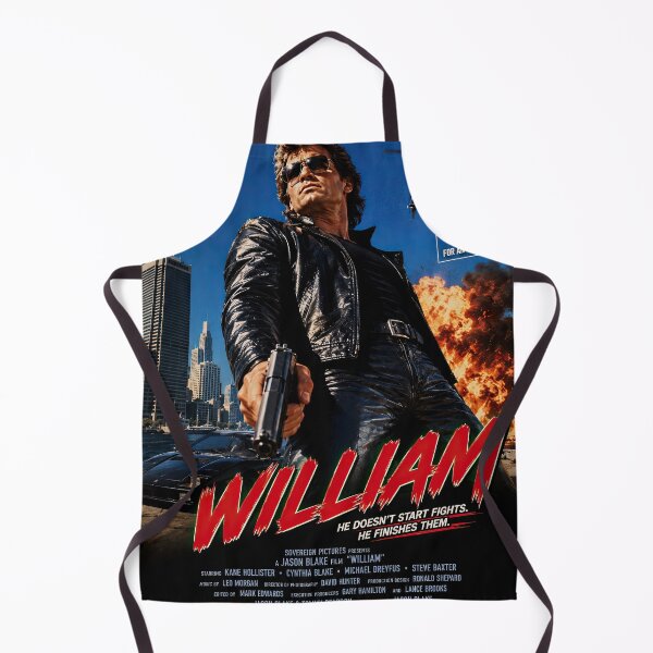 Item preview, William – 80s Revenge Action Hero designed and sold by obstinator.