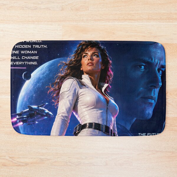 Item preview, Kendra: Starquest – Retro 80s Neon Sci‑Fi Adventure designed and sold by obstinator.