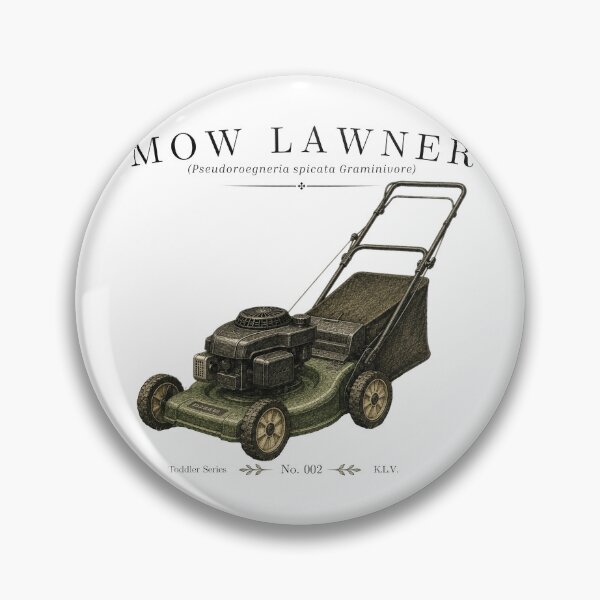 Item preview, Mow Lawner - No. 002 - Toddler Series designed and sold by K.L.V. Curiosities .