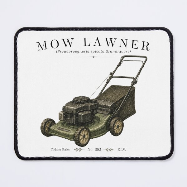 Item preview, Mow Lawner - No. 002 - Toddler Series designed and sold by K.L.V. Curiosities .