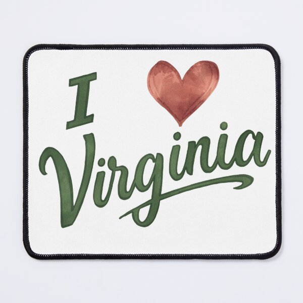 Item preview, I Love Virginia designed and sold by PamLeeDesign.