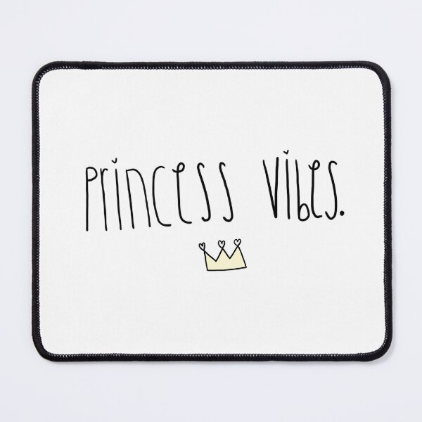 Item preview, princess vibes quote cute girly crown adorable design designed and sold by pasteldreams26.