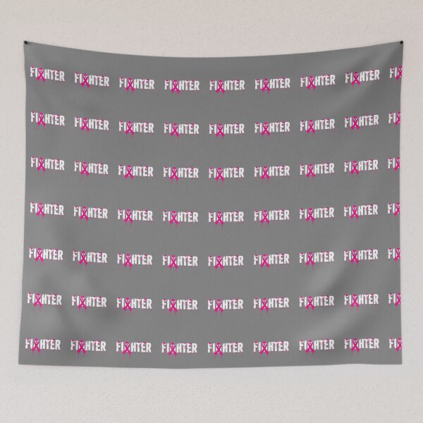 Item preview, Fighter Breast Cancer Awareness Pink Ribbon Supporter designed and sold by SofiBlair.