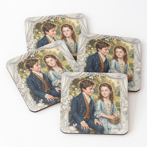 Item preview, Historical Romance Core: Noble Youth with Bee and Spring Flowers designed and sold by Vera-Adxer.