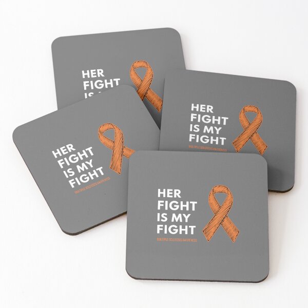 Item preview, Her Fight Is My Fight Multiple Sclerosis Awareness Supporter Advocate designed and sold by SofiBlair.