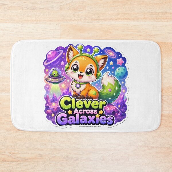 Item preview, Alien Fox Clever Across Galaxies designed and sold by Ruamid.
