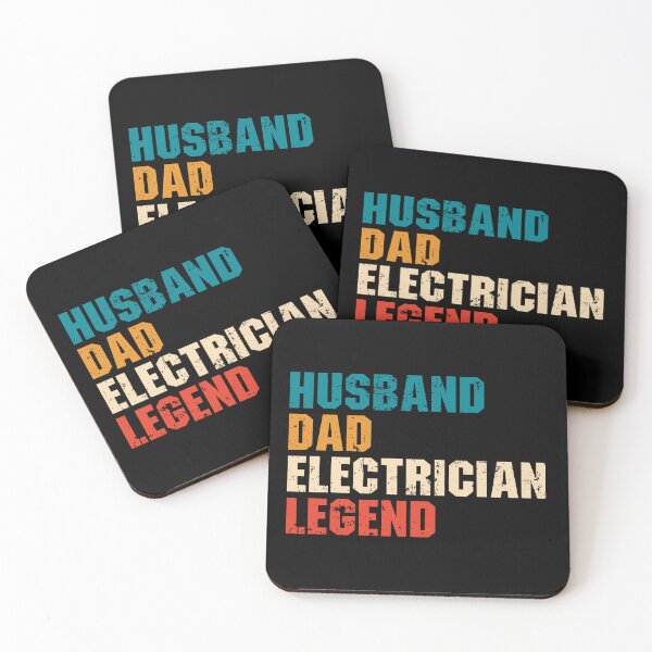 Item preview, Husband Dad Electrician Legend designed and sold by qarinefesia.