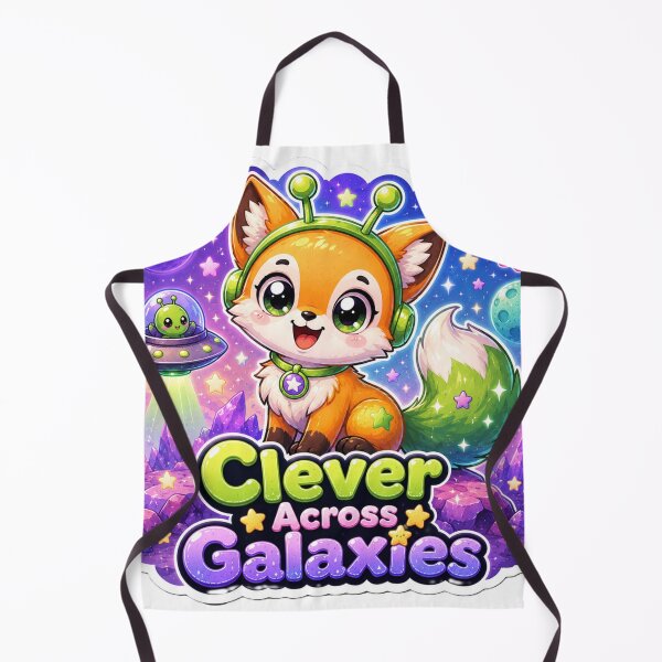 Item preview, Alien Fox Clever Across Galaxies designed and sold by Ruamid.
