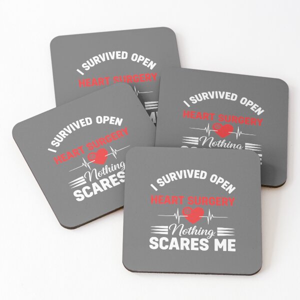 Item preview, I Survived Open Heart Surgery Nothing Scares Me Cardiac Recovery Survivor designed and sold by SofiBlair.