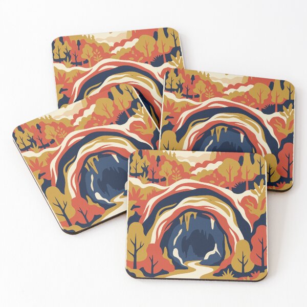 Item preview, Mammoth Cave National Park USA Travel Vintage designed and sold by RareDeerArt.