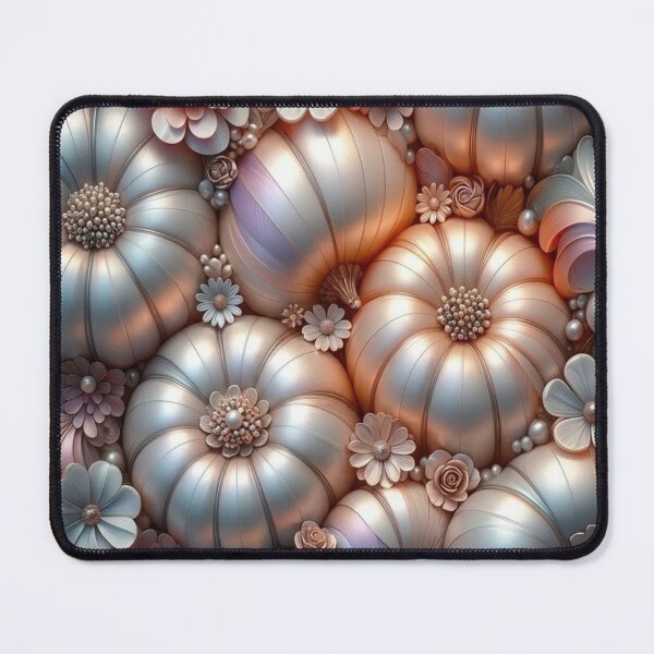 Item preview, Elegant Pastel Pumpkin Floral Halloween Aesthetic designed and sold by BriSher.