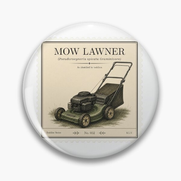 Item preview, Mow Lawner - Specimen Plate No. 002 - Toddler Series designed and sold by K.L.V. Curiosities .