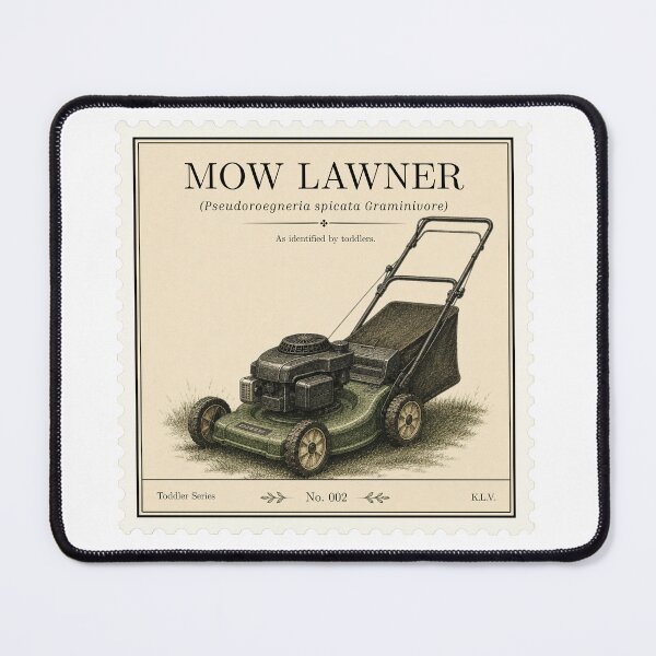 Item preview, Mow Lawner - Specimen Plate No. 002 - Toddler Series designed and sold by K.L.V. Curiosities .