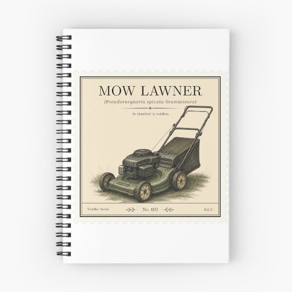 Item preview, Mow Lawner - Specimen Plate No. 002 - Toddler Series designed and sold by K.L.V. Curiosities .
