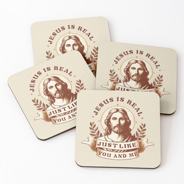 Item preview, Jesus Is Real Just Like You And Me ///\\\/// Christian Faith designed and sold by Scaryzz.