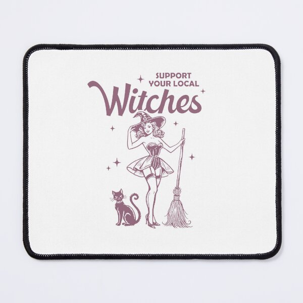 Item preview, Funny Witch Shirt, Support Your Local Witches Shirt, Funny Halloween Graphic Tee, Witch T Shirt, Halloween Party designed and sold by sawczy-shop.
