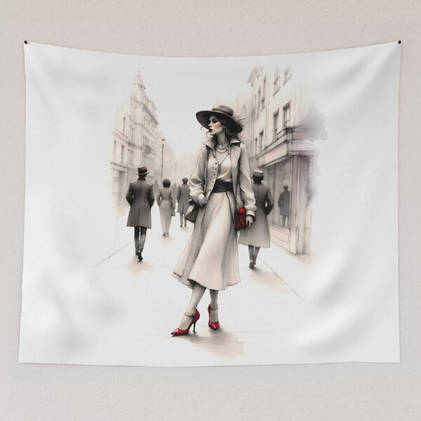 Item preview, The Lady is Waiting designed and sold by PictureNZ.