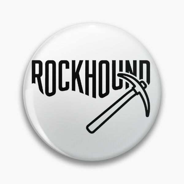 Item preview, Rockhound Pick Minimalist Logo designed and sold by TheDustyArtist.