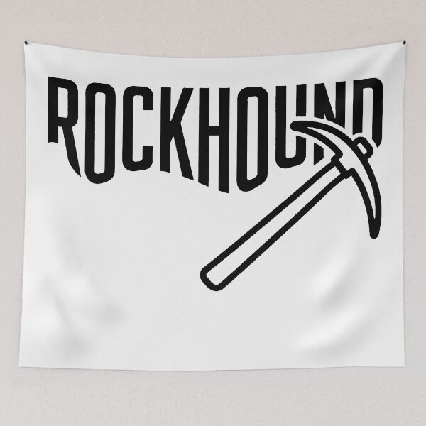 Item preview, Rockhound Pick Minimalist Logo designed and sold by TheDustyArtist.
