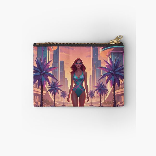 Item preview, Golden Future Retro Cyberpunk City Sunset designed and sold by GraphixKing999.