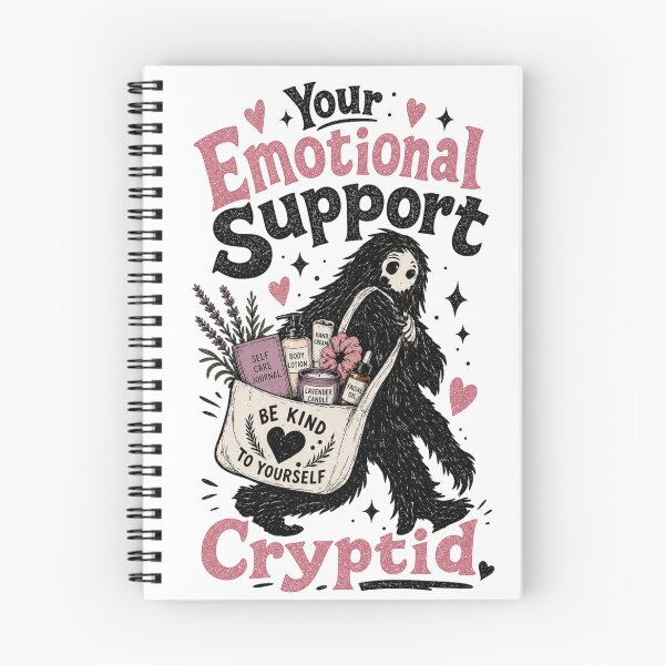 Item preview, Emotional Support Cryptid Tee designed and sold by jtDigital + StrangeFolk.