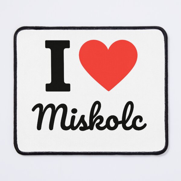 Item preview, I Love Miskolc Typography Design | Historic Hungary City Pride Artwork | Modern Travel & Cultural Love Statement designed and sold by PaintedPixels01.