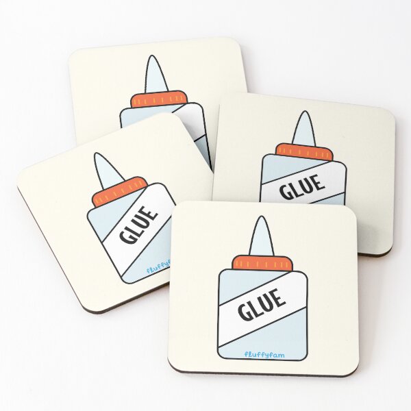 Item preview, Glue bottle adhesive school supply designed and sold by fluffyfamcraft.