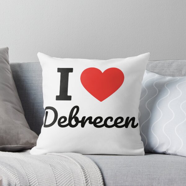 Item preview, I Love Debrecen Typography Design | Historic Hungary City Pride Artwork | Modern Travel & Cultural Love Statement designed and sold by PaintedPixels01.