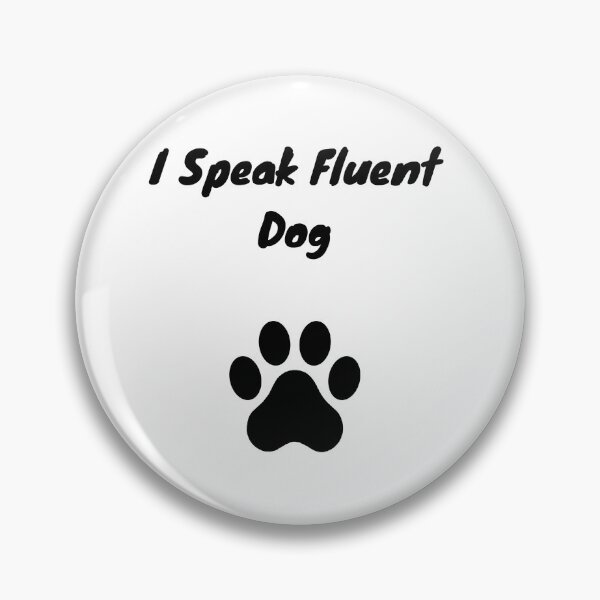 Item preview, I Speak Fluent Dog - Funny Dog Groomer designed and sold by GroomerGoods.