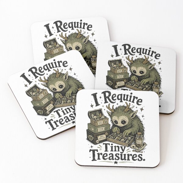 Item preview, I Require Tiny Treasures Tee designed and sold by jtDigital + StrangeFolk.