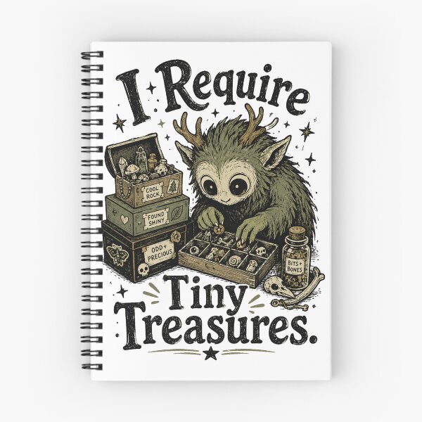 Item preview, I Require Tiny Treasures Tee designed and sold by jtDigital + StrangeFolk.