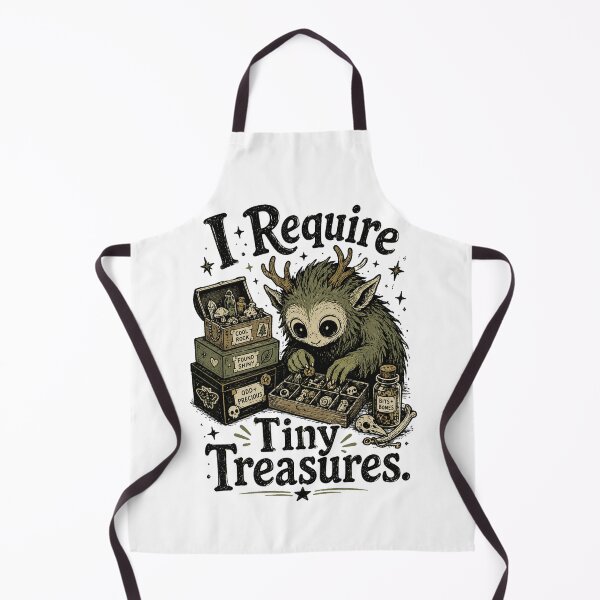 Item preview, I Require Tiny Treasures Tee designed and sold by jtDigital + StrangeFolk.