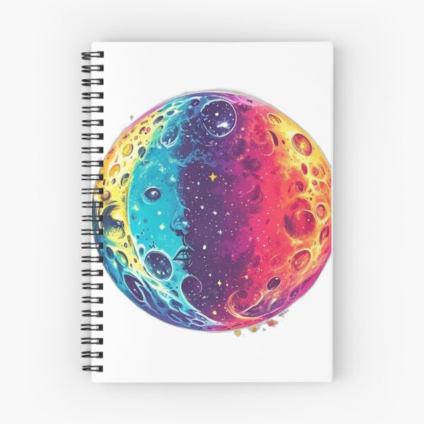 Item preview, Celestial Moon Phases Vibrant Illustration designed and sold by Shadow-Stone.