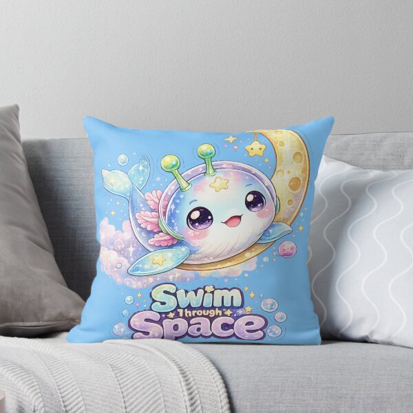 Item preview, Alien Whale Swim Through Space designed and sold by Ruamid.