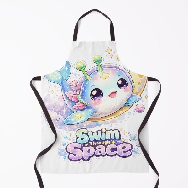 Item preview, Alien Whale Swim Through Space designed and sold by Ruamid.