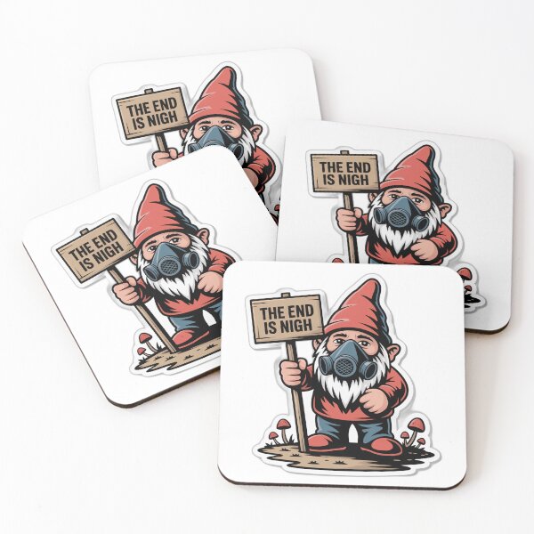 Item preview, Apocalyptic Gnome Dark Humor Art designed and sold by AVACL0.