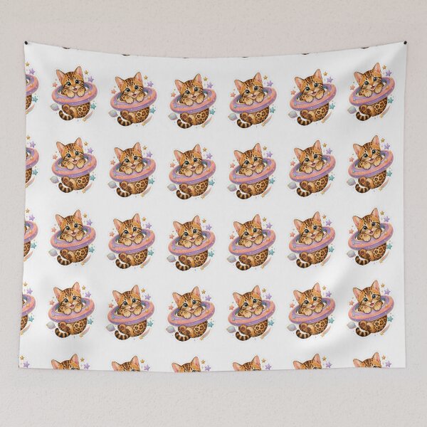 Item preview, Cute Cat Cartoon designed and sold by Grafititee.