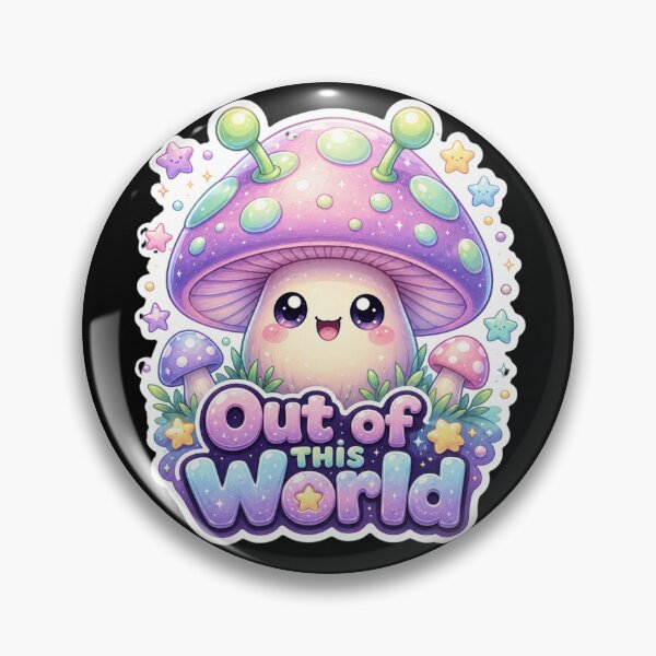 Item preview, Alien Mushroom Out of This World designed and sold by Ruamid.