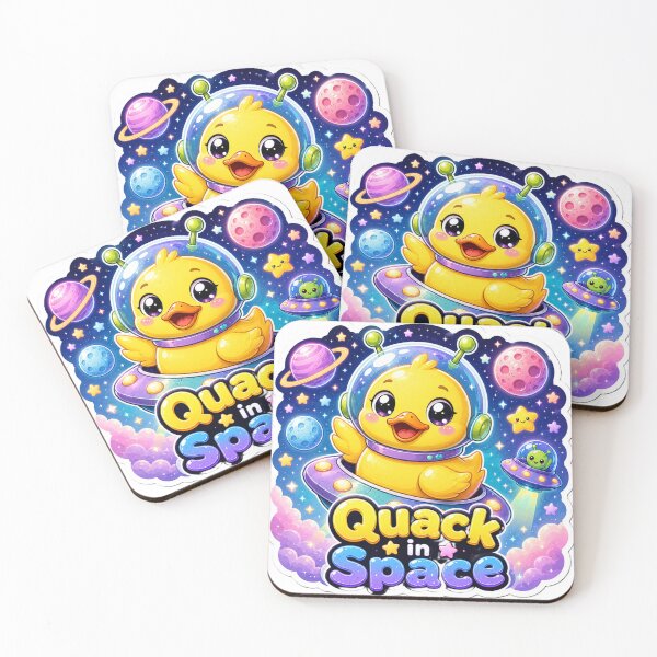 Item preview, Alien Duck Quack in Space designed and sold by Ruamid.