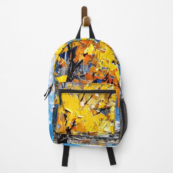 Item preview, Autumn Tree In The Rain Impasto-Style Digital Abstract designed and sold by DEC02.